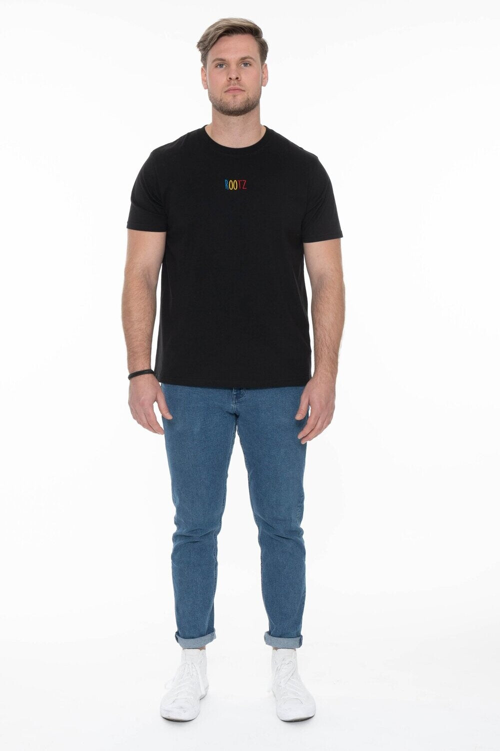 Rootz Basic T-Shirt Zwart